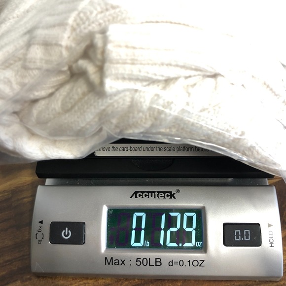 Croft&Barrow Womens Cable Knit V-Neck Sweater Size S White‎ Preppy Old Money - Picture 11 of 11